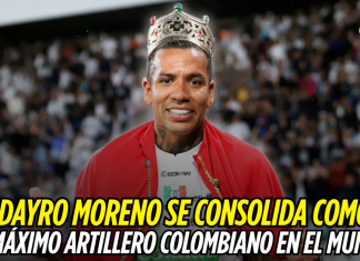 Dayro Moreno se consolida como el máximo artillero colombiano en el mundo Dayro Moreno