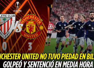 Manchester United no tuvo piedad en Bilbao: golpeó y sentenció en media hora Manchester United