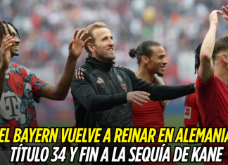 El Bayern Múnich vuelve a reinar en Alemania: título 34 y fin a la sequía de Kane Bayern Múnich
