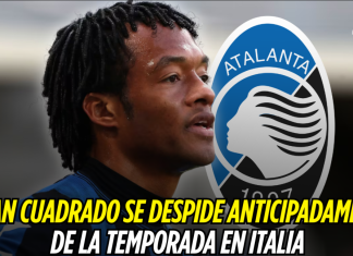 Juan Guillermo Cuadrado se despide anticipadamente de la temporada en Italia Juan Guillermo Cuadrado
