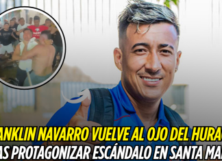 Franklin Navarro vuelve al ojo del huracán tras protagonizar escándalo en Santa Marta Franklin Navarro