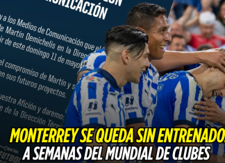 Monterrey se queda sin entrenador a semanas del Mundial de Clubes 2025 Monterrey, Mundial de Clubes