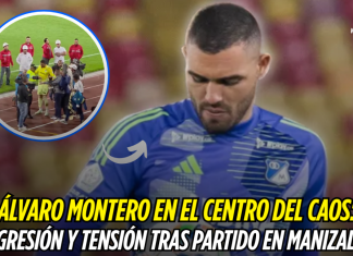 Álvaro Montero en el centro del caos: agresión y tensión tras partido en Manizales Alvaro Montero