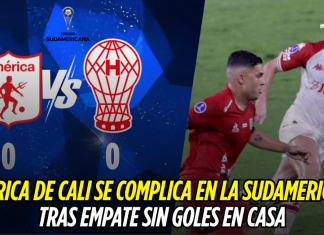 América de Cali se complica en la Sudamericana 2025 tras empate sin goles en casa América de Cali