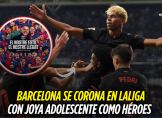 Barcelona se corona en LaLiga con joya adolescente como héroe Barcelona