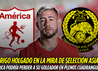 Rodrigo Holgado, en la mira de selección asiática: América podría perder a su goleador en plenos cuadrangulares Rodrigo Holgado, América de Cali