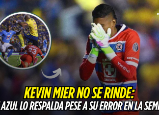 Kevin Mier no se rinde: Cruz Azul lo respalda pese a su error en la semifinal Kevin Mier