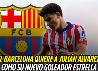 El Barcelona quiere a Julián Álvarez como su nuevo goleador estrella Barcelona