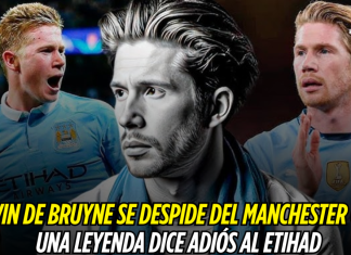 Kevin De Bruyne se despide del Manchester City: una leyenda dice adiós al Etihad Kevin De Bruyne
