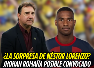 ¿La sorpresa de Néstor Lorenzo? Jhohan Romaña posible convocado Jhohan Romaña