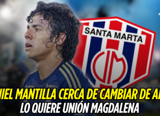 Daniel Mantilla cerca de cambiar de aires: lo quiere Unión Magdalena Unión Magdalena, Daniel Mantilla