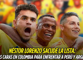 Néstor Lorenzo sacude la lista: nuevas caras en la Selección Colombia para enfrentar a Perú y Argentina Néstor Lorenzo, Selección Colombia