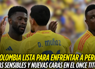 Selección Colombia lista para enfrentar a Perú: bajas sensibles y nuevas caras en el once titular Selección Colombia