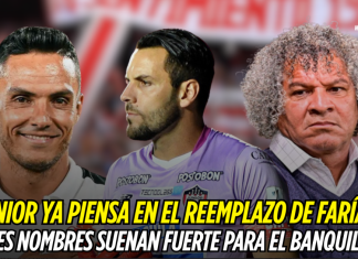 Junior ya piensa en el reemplazo de Farías: tres nombres suenan fuerte para el banquillo Junior de Barranquilla