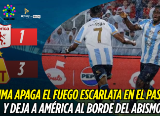 Deportes Tolima apaga el fuego escarlata en el Pascual y deja a América al borde del abismo Deportes Tolima