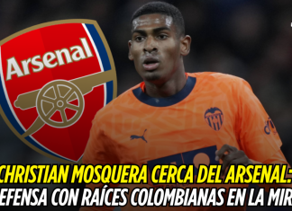 Christian Mosquera cerca del Arsenal: defensa con raíces colombianas en la mira Christian Mosquera