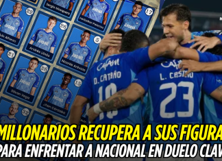 Millonarios recupera a sus figuras para enfrentar a Nacional en duelo clave regresan algunos titulares a Millonarios