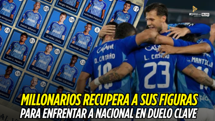 regresan algunos titulares a Millonarios