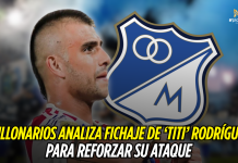 "Titi" Rodríguez llega a reforzar el ataque de Millonarios?