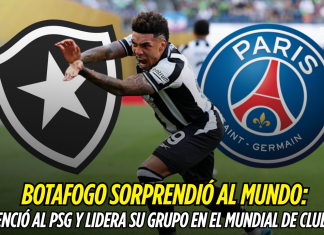 Botafogo sorprendió al mundo: venció al PSG y lidera su grupo en el Mundial de Clubes Botafogo le gana a PSG en un partido emocionante