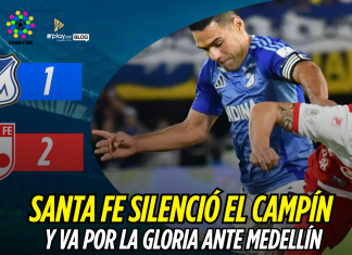 Santa Fe silenció El Campín y va por la gloria ante Medellín Santa Fe busca el título contra Medellín