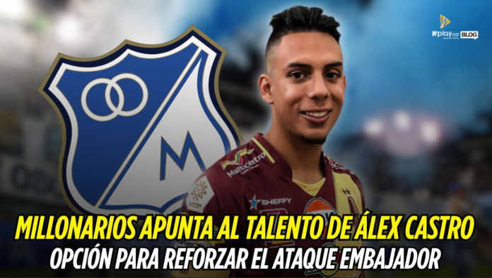 Millonarios, Álex Castro