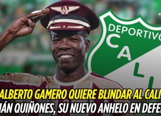 Alberto Gamero quiere blindar al Cali: Julián Quiñones, su nuevo anhelo en defensa Alberto Gamero, Deportivo Cali