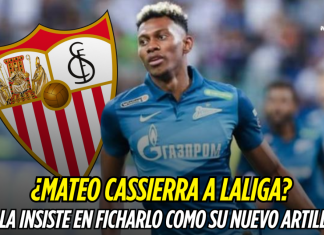 ¿Mateo Cassierra a LaLiga? Sevilla insiste en ficharlo como su nuevo artillero Mateo Cassierra