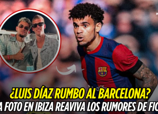 ¿Luis Díaz rumbo al Barcelona? Una foto en Ibiza reaviva los rumores de fichaje Luis Díaz