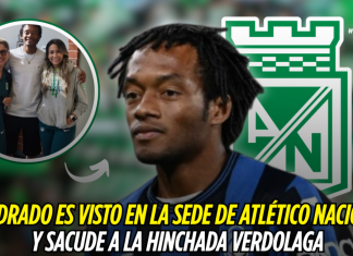 Juan Guillermo Cuadrado es visto en la sede de Atlético Nacional y sacude a la hinchada verdolaga Juan Guillermo Cuadrado