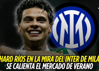 Richard Ríos en la mira del Inter de Milán: se calienta el mercado de verano Richard Ríos