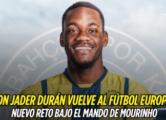 Jhon Jader Durán vuelve al fútbol europeo: nuevo reto bajo el mando de Mourinho Jhon Jader Durán