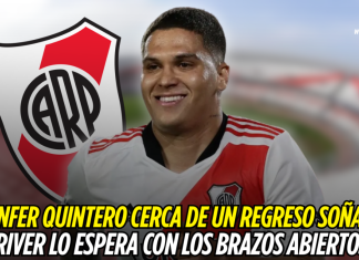 Juan Fernando Quintero cerca de un regreso soñado: River lo espera con los brazos abiertos Juan Fernando Quintero