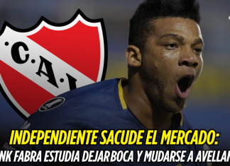 Independiente sacude el mercado: Frank Fabra estudia dejar Boca y mudarse a Avellaneda Frank Fabra