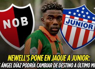 Newell’s pone en jaque a Junior: Luis Ángel Díaz podría cambiar de destino a último minuto Newell’s, Junior de Barranquilla
