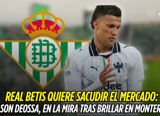 Real Betis quiere sacudir el mercado: Nelson Deossa, en la mira tras brillar en Monterrey Real Betis, Nelson Deossa