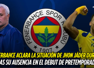 Fenerbahce aclara la situación de Jhon Jáder Durán tras su ausencia en el debut de pretemporada Fenerbahce, Jhon Jáder Durán