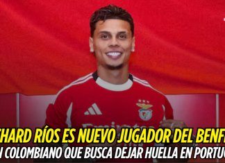 Richard Ríos es nuevo jugador del Benfica: un colombiano que busca dejar huella en Portugal Richard Ríos