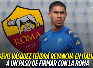 Devis Vásquez tendrá revancha en Italia: a un paso de firmar con la Roma Devis Vásquez