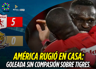 América de Cali rugió en casa: goleada sin compasión sobre Tigres América de Cali