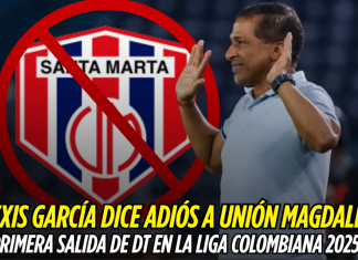 Alexis García dice adiós a Unión Magdalena: primera salida de DT en la Liga Colombiana 2025-II Alexis García, Unión Magdalena