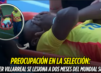 Preocupación en la Selección: Neyser Villarreal se lesiona a dos meses del Mundial Sub-20 Neyser Villarreal