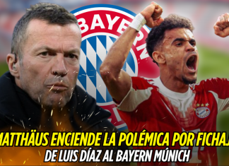 Matthäus enciende la polémica por fichaje de Luis Díaz al Bayern Múnich Luis Díaz, Matthäus