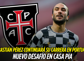 Sebastián Pérez continuará su carrera en Portugal: nuevo desafío en Casa Pia Sebastián Pérez