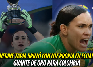 Katherine Tapia brilló con luz propia en Ecuador: guante de oro para Colombia Katherine Tapia