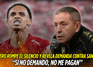 Daniel Borrero rompe el silencio y revela demanda contra Santa Fe: “Si no demando, no me pagan” Daniel Borrero, Santa Fe