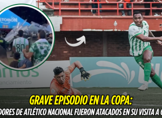 Grave episodio en la Copa 2025: jugadores de Atlético Nacional fueron atacados en su visita a Cúcuta Atlético Nacional