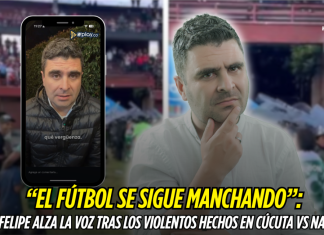 “El fútbol se sigue manchando”: Hechos violentos en Cúcuta vs Nacional Juan Felipe Cadavid