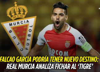 Falcao García podría tener nuevo destino: Real Murcia analiza fichar al ‘Tigre’ Radamel Falcao García