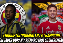 Jhon Jader Durán, Richard Ríos, Champions League